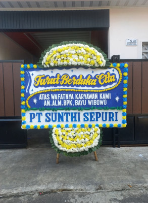 Papan Bunga Duka di Lok Tuan
